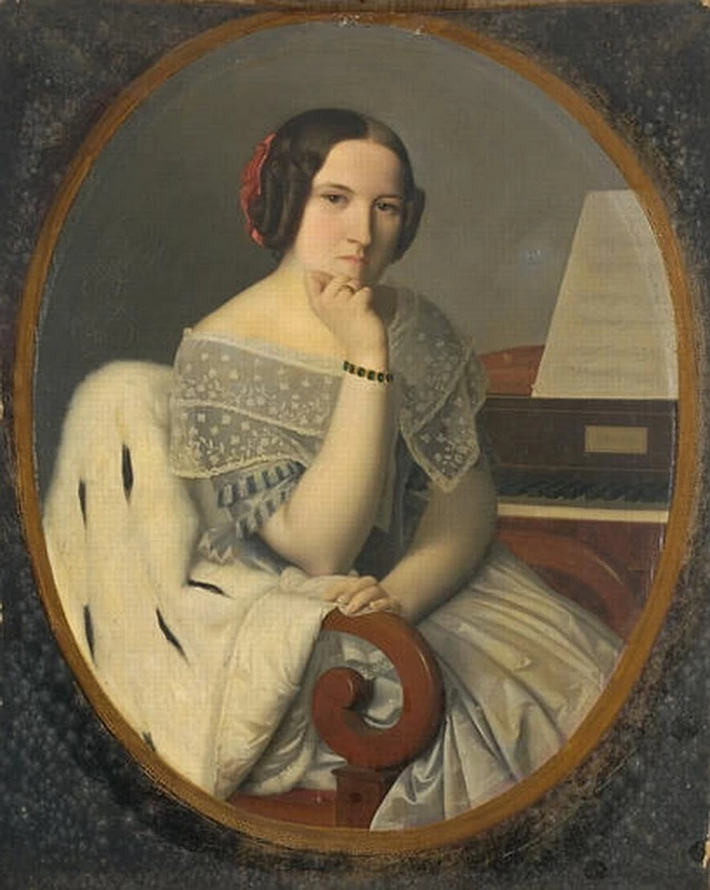 Ritratto di Céphise Picou, sorella dell'artista